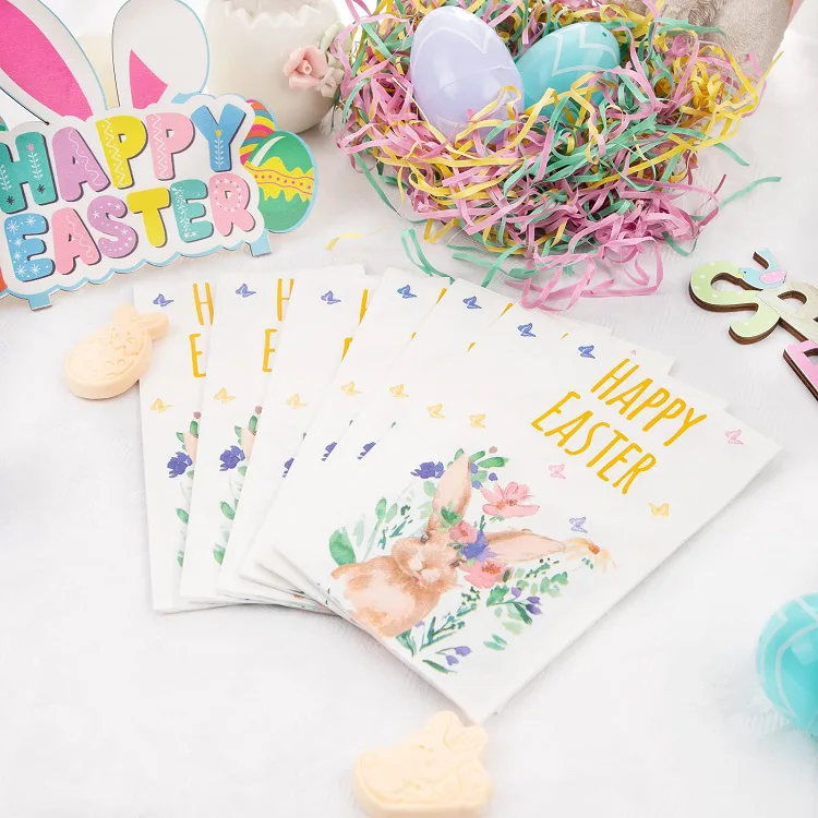 Cute Cartoon Animal Printed Paper Napkins